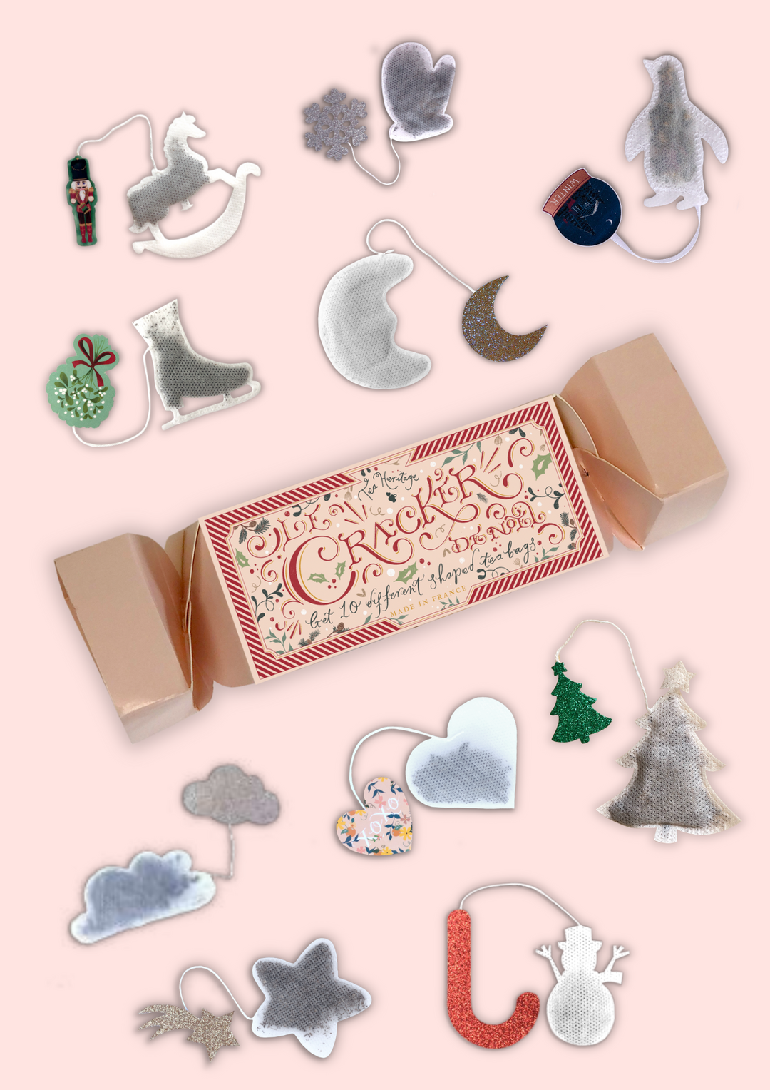 Craker de Noël : Thés et tisanes Bio - Tea Héritage
