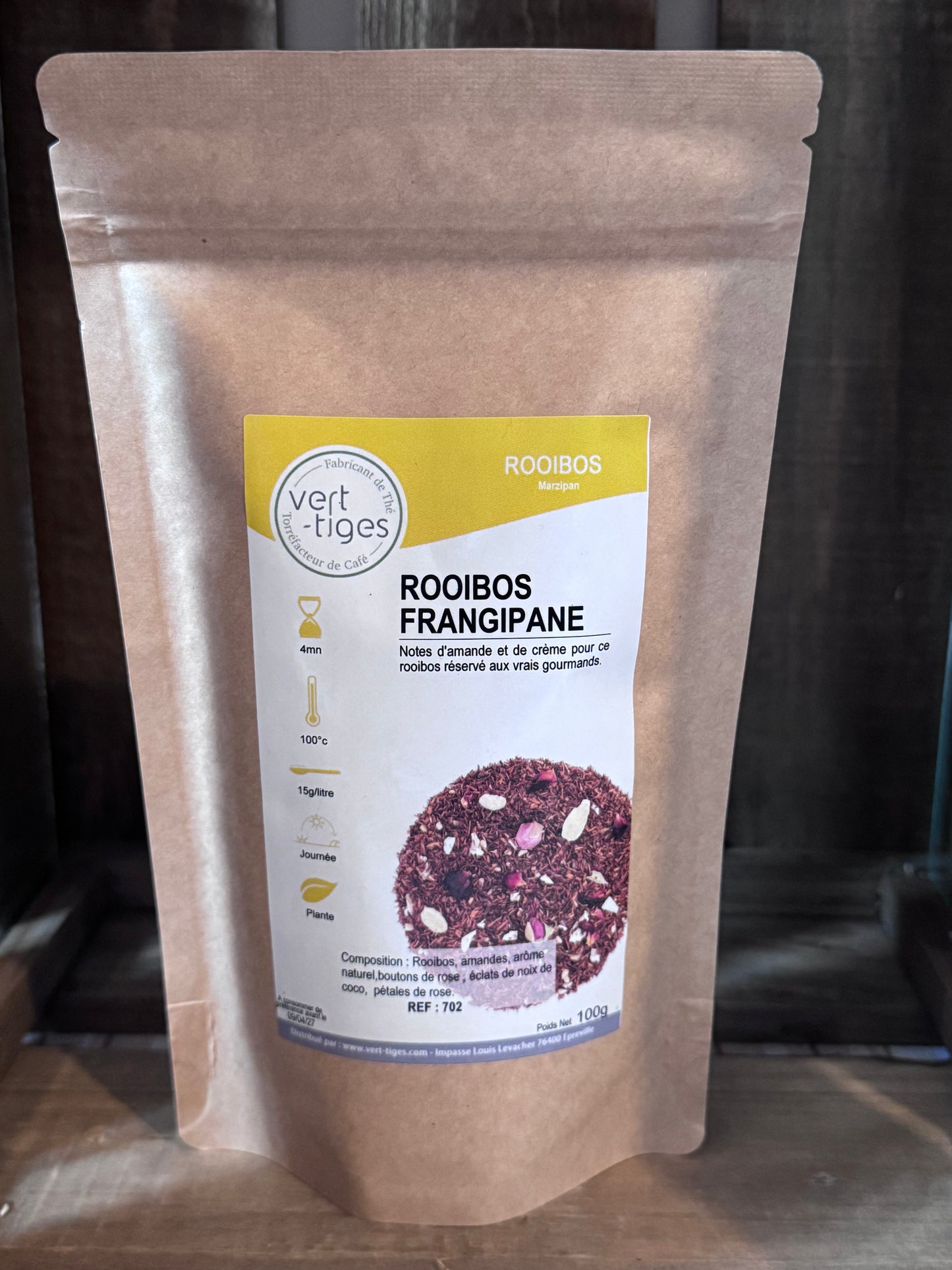 ROOIBOS FRANGIPANE