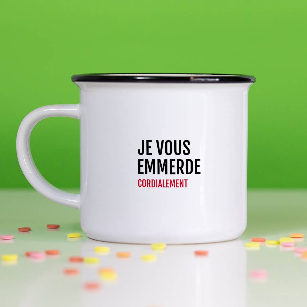 Tasse message " Je vous ...."