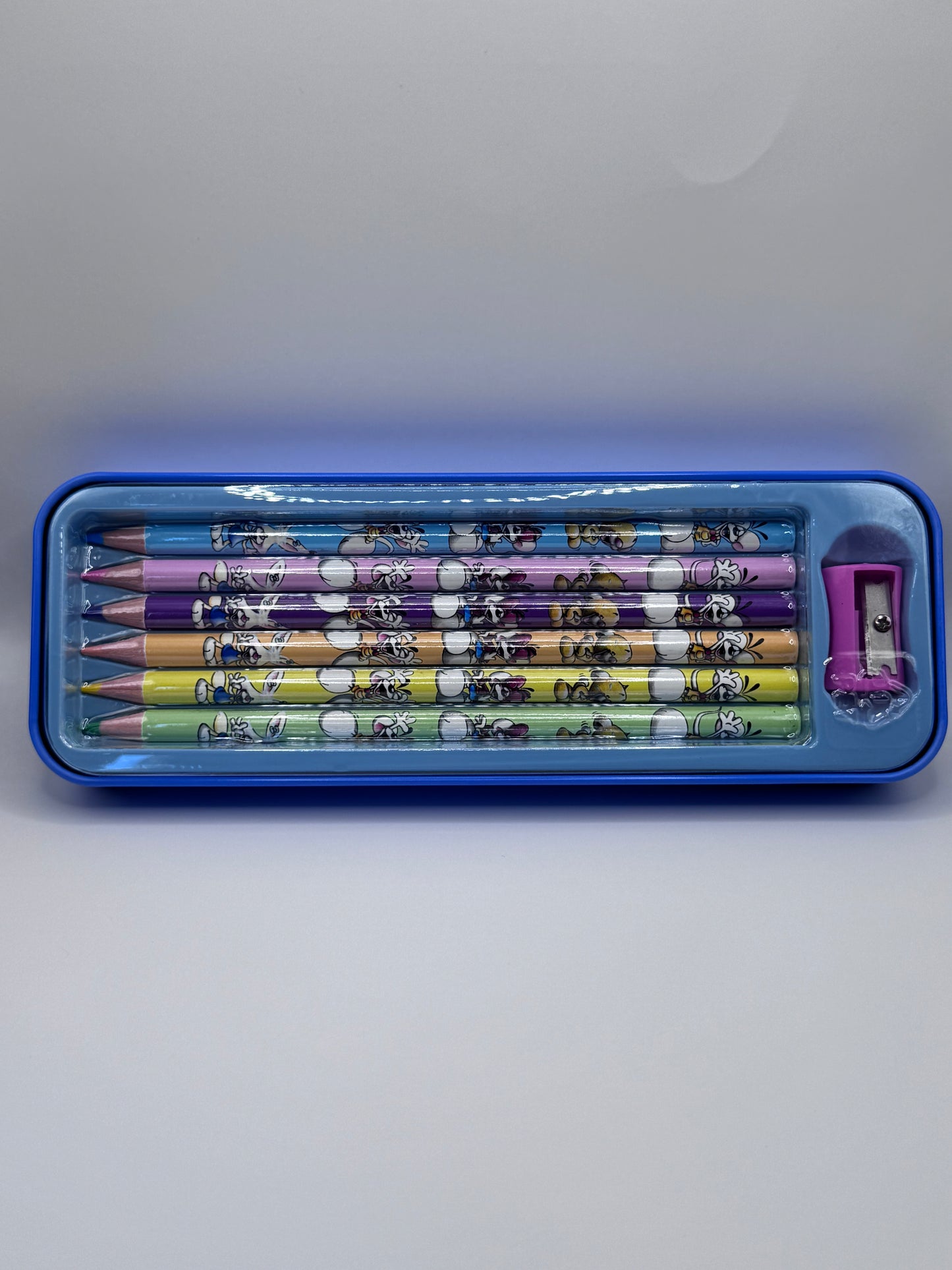 Plumier métal 6 crayons de couleur DIDDL