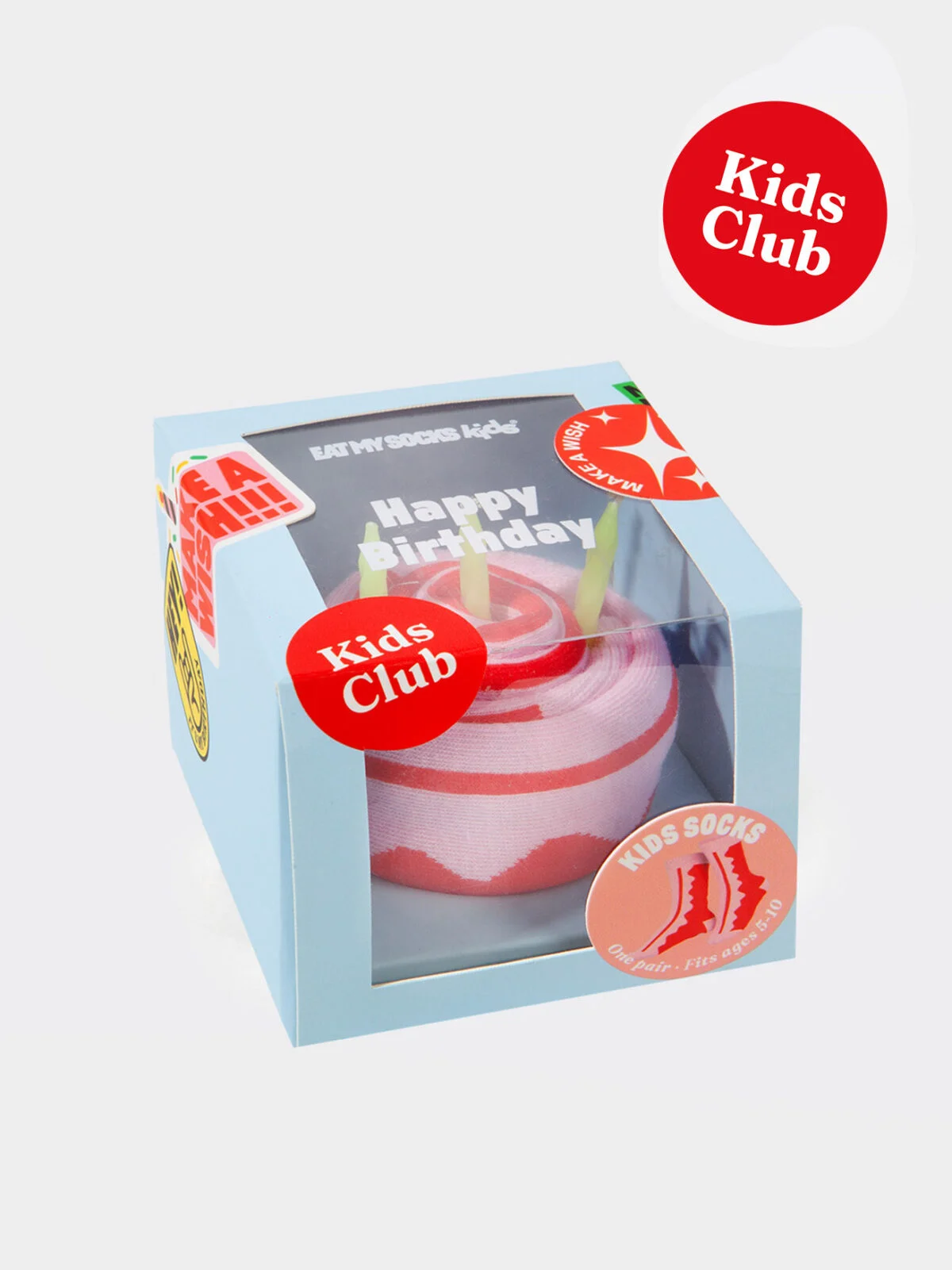 Chaussettes gâteau d'anniversaire KIDS