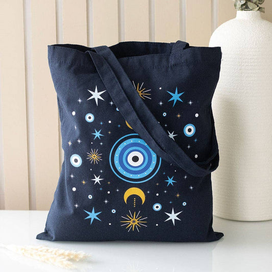 Sac fourre-tout en polycoton Œil qui voit tout
