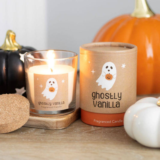 Bougie d'Halloween Ghostly Vanilla