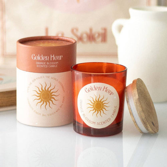 Bougie Fleur d'Orangé heure Dorée