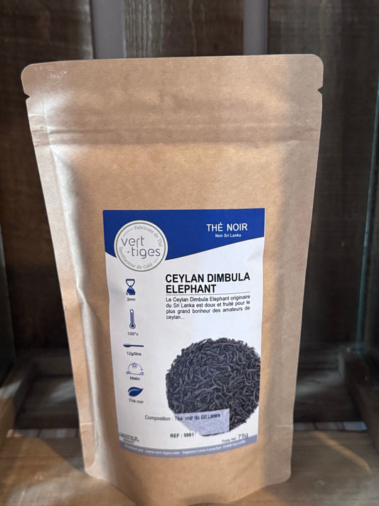 Thé noir CEYLAN DIMBULA ELEPHANT