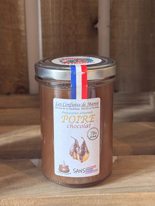Confiture Poire chocolat