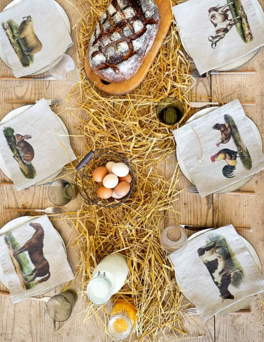 Serviette de table en Lin