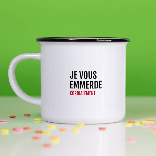 Tasse message " Je vous ...."