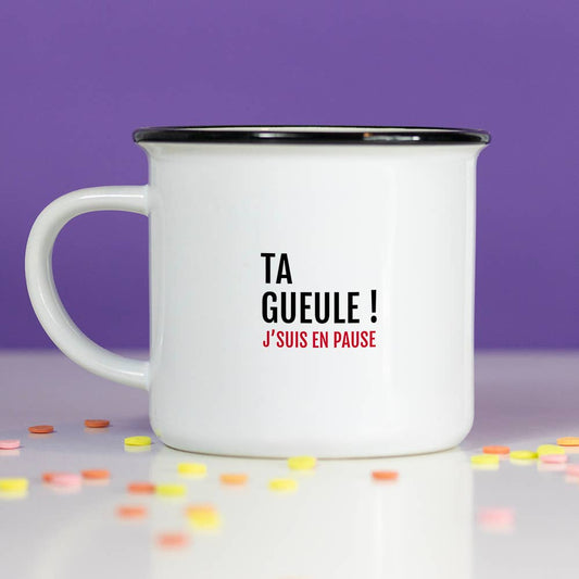 Tasse message " Pause"